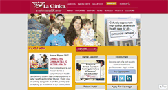 Desktop Screenshot of laclinica.org