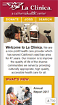 Mobile Screenshot of laclinica.org